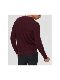 Pull homme rouge