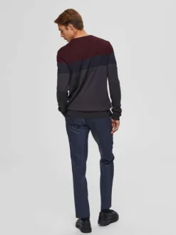 Pull homme rouge