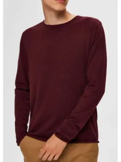 Pull homme rouge