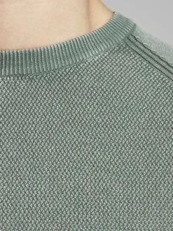 Pull homme vert