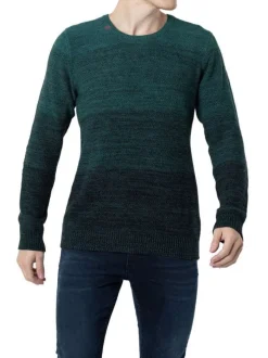 Pull homme vert