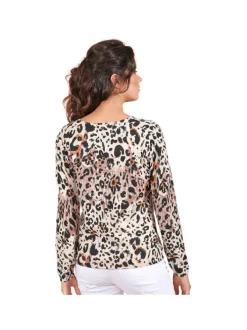 Pull léger imprimé