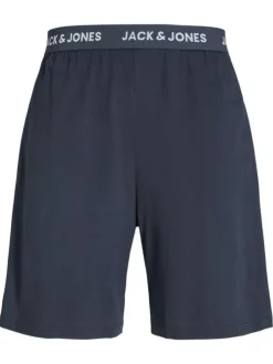 Pyjama court en coton multicolore uni avec une coupe droite et un col rond