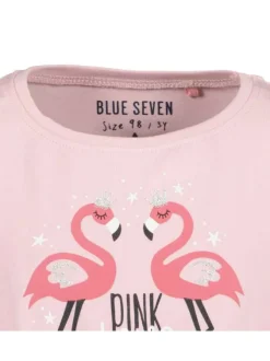 Robe courte en coton rose unie coupe ajustée avec col rond et taille élastiquée