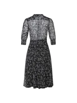 Robe chemise mi-longue