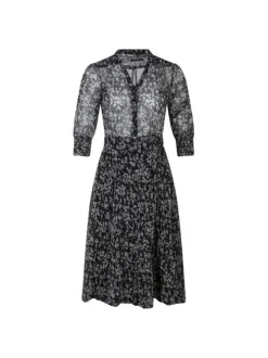 Robe chemise mi-longue