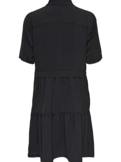 Robe courte femme noir