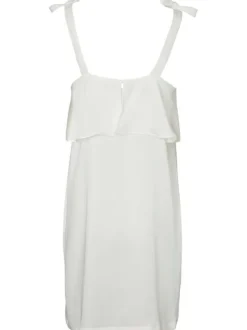 Robe sans manche femme blanc