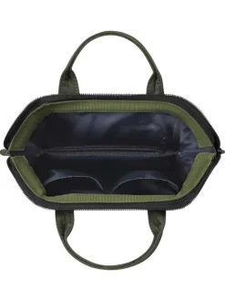Sac à bandoulière Crossbody Small Le Havre noir uni en simili cuir