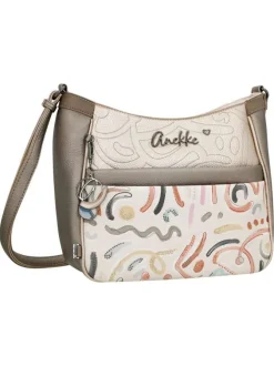 Sac à bandoulière multicolore à motifs avec une bandoulière réglable