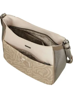 Sac à bandoulière multicolore à motifs avec une bandoulière réglable