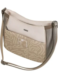 Sac à bandoulière multicolore à motifs avec une bandoulière réglable