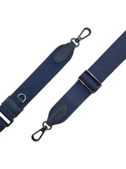 Sac à bandoulière Nano Oran marine à imprimé floral avec 2 anses et 1 zip