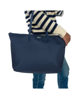 Sac cabas marine uni à compartiment principal à fermeture zippée