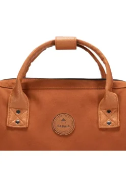 Sac à dos camel uni à fermeture zippée et pochettes interchangeables