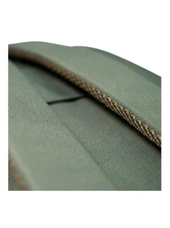 Sac à dos kaki Seoul avec logo de la marque et poches interchangeables