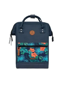 Sac à dos marine uni pour femme et à pochette interchangeable