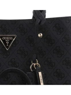 Sac à main anthracite pourvu d'une bandoulière plate amovible et réglable