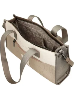 Sac à main porté épaule multicolore à motifs avec des anses et une bandoulière