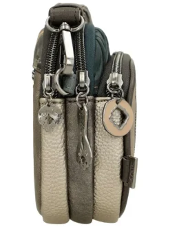 Sac multicolore orné de motifs exclusifs avec une anse amovible