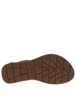 Sandales fille en cuir LUCINDA noir
