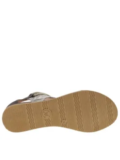Sandales femme en cuir JOY zèbre