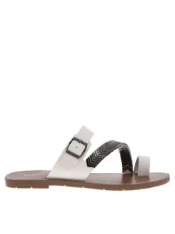 Sandales femme en cuir MAGNOLIA blanc