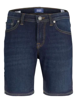 Short 5 Poches Shorts en coton brut uni avec une coupe slim et 3 poches avants