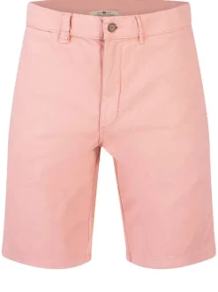 Short corail pour homme avec imprimé losanges en coton coupe droite IRKUS