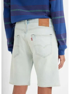 Short 501® Hemmed en coton stone effet délavé avec une coupe droite et 5 poches