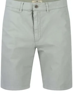 Short kaki pour homme avec imprimé losanges en coton coupe droite IRKUS