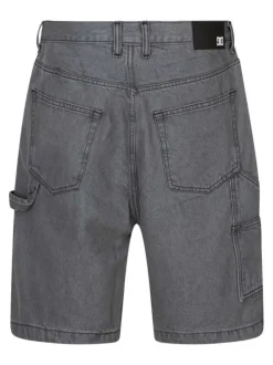 Short 7 poches Carpenter Baggy Short Rmg en coton gris uni à coupe large