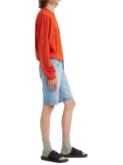 Short 5 poches 501® en coton stretch indigo délavé à coupe courte vintage