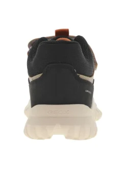 Sneakers sable à semelle respirante et à bande auto-agrippante