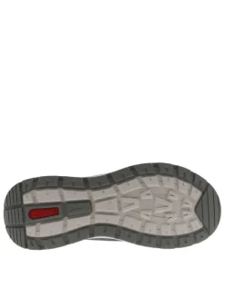 Sneakers bleu marine avec un talon plat et fermeture à slip-on