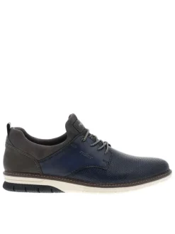 Sneakers en cuir anthracite à talon plat avec fermeture slip-on