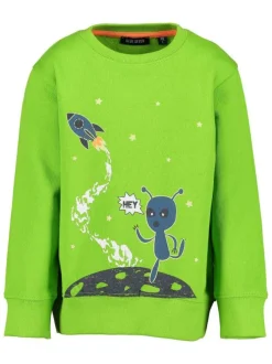 Sweat garçon vert