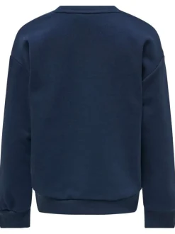 Sweat nuit imprimé cadeaux avec une coupe droite et un col rond