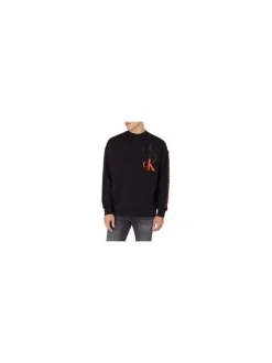 Sweat homme coupe droite noir