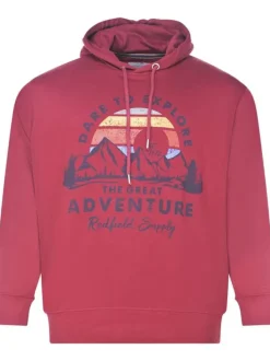 Sweat homme rouge