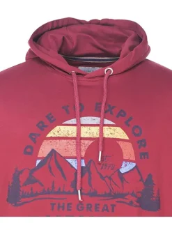 Sweat homme rouge