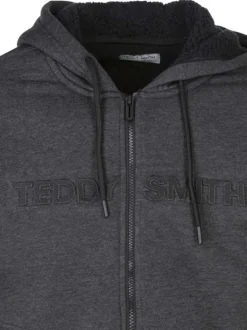 Sweat zippé homme noir