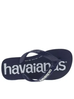 Tongs garçon TOP LOGOMANIA marine