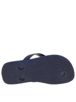 Tongs garçon TOP LOGOMANIA marine