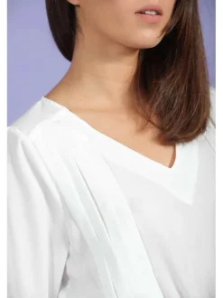 Top pour femme blanc MEXICO1