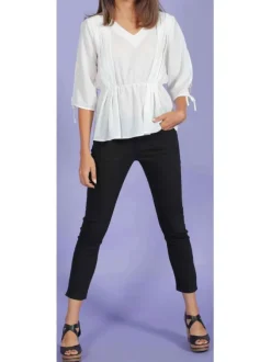 Top pour femme blanc MEXICO1