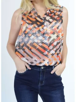 Top sans manche HOME SMOKY femme