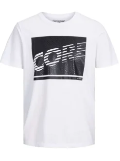 T-shirt manches courtes garçon blanc