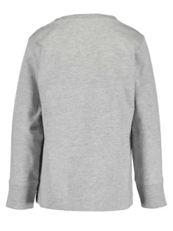 T-shirt manches longues garçon gris
