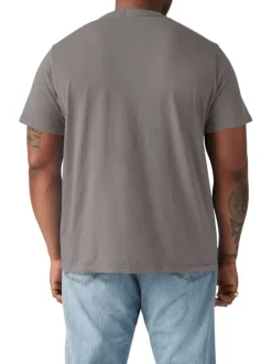 T-shirt Big Original Hm Tee en coton anthracite uni avec un col rond